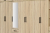 Picture of BESTA Wall Solution Modular Wardrobe System - 7-Door Wardrobe with Top Unit