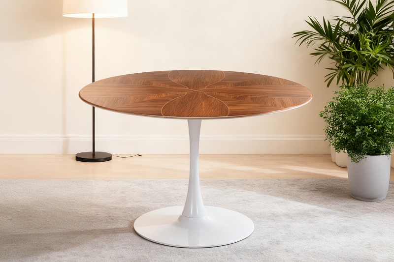 Picture of JACOB D31.5"/39.5"/47" Round Dining Table (Walnut Colour)