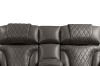Picture of CALVIA Duo Motor Zero Gravity Adjustable Headrest Reclining Sofa Range (Grey) - Loveseat with USB Port & LED Lighting + Cup Holders (2RRC)
