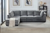 Picture of LIBERTY Premium Sectional Sofa (Light Grey) - Chaise Facing Left without Ottoman