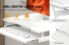 Picture of MOBELLA Z-Type Laptop Desk with Wheels (Off White)