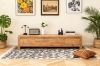 Picture of NORDWOOD 82.5" Reclaimed Pine Wood TV Unit