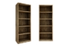 Picture of TIMBERA 5-Tier Solid Reclaimed Pine Wood Bookshelf (35.5"x94.5")
