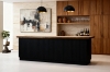 Picture of TIMBERA 126" Solid Reclaimed Wood Bar Counter with 8 Back Storage Compartments