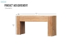 Picture of NORDWOOD 71" Reclaimed Pine Wood Console Table