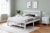 Picture of FORESTER Solid Wood Twin/Double/Queen Size Bed Frame(White)