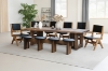 Picture of TIMBERA 118" 8PC Solid Reclaimed Wood Dining Set