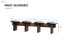 Picture of TIMBERA 118" 8PC Solid Reclaimed Wood Dining Set