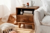 Picture of LIORA Reclaimed Pine Wood Bedside Table