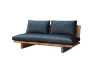 Picture of TIMBERA 100% Genuine Leather Reclaimed Pine Wood Sofa Range - 3 Seater (Sofa)