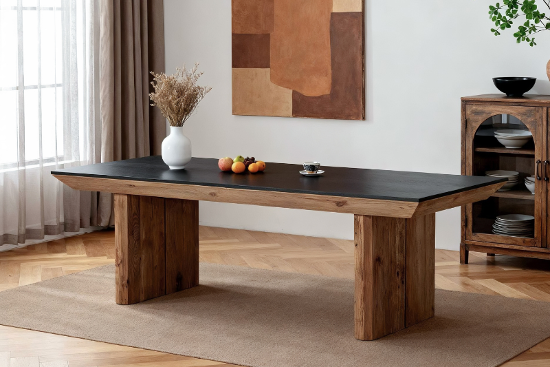 Picture of BETA 2.4M Reclaimed Pine Wood Dining Table