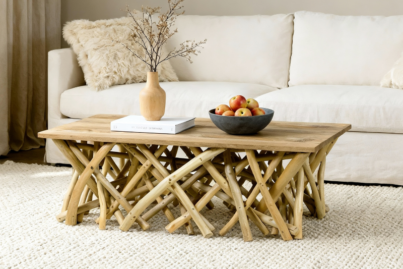Picture of WILDBRANCH 39.5" Teakwood Coffee Table