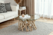 Picture of WILDBRANCH Solid Teak Wood D31.5" Round Coffee Table