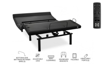 Picture of SEALY Reflexion ULTRA Zero Gravity Power Adjustable Bed Base in Queen Size