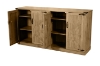 Picture of DORN 4-Door Storage Cabinet with Shelves (Oak)