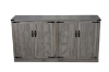 Picture of DORN 4-Door Storage Cabinet with Shelves (Grey)