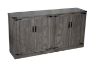 Picture of DORN 4-Door Storage Cabinet with Shelves (Grey)