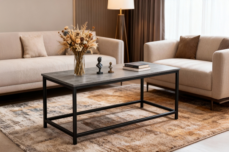 Picture of GASTON 31.5" Coffee Table (Grey)