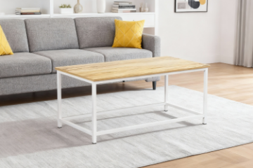 Picture of GASTON 31.5" Coffee Table (Oak Colour)