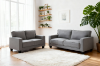Picture of LANCASTER  Fabric Sofa Range (Grey)