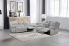 Picture of SELINNA Corduroy Manual Reclining Sofa Range with rocker chair (Mink)