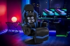 Picture of ZESTIE 360° Swivel Adjustable Height Massage Gaming Recliner Chair with Cupholder and Side Pocket (Blue & Black)