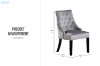 Picture of TOGA High Back Dining Chair (Grey)