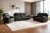 Picture of MARDON Manual Reclining Sofa Range (Dark Grey) - Loveseat (2RR)