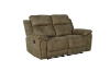 Picture of MARDON Manual Reclining Sofa Range (Light Brown) - Loveseat (2RR)