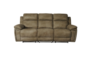 Picture of MARDON Manual Reclining Sofa Range (Light Brown) - Sofa(3RR)