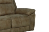 Picture of MARDON Manual Reclining Sofa Range (Light Brown) - Loveseat + Sofa Set