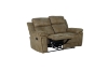 Picture of MARDON Manual Reclining Sofa Range (Light Brown) - Armchair + Loveseat + Sofa Set