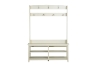 Picture of ELLIS Hall Tree with Shoe Bench, Coat Rack & Shelves (49"x15.5"x69")