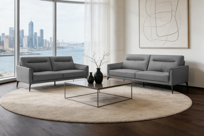 Picture of NAKALE Fabric Sofa Range (Gray)