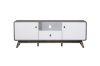 Picture of DEVIN 58.5" Tv Stand (Grey Oak&White)