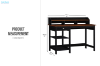Picture of LOREN Writing Desk with Shelves