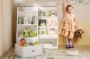 Picture of BLAINE 3-Tier Bookshelf and Toy Storage Cabinet with 2 Drawers