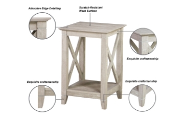 Picture of NEIL Side Table with Shelf