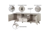 Picture of DEVIN 58.5" Tv Stand (Washed Grey)