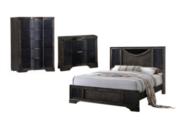 Picture of ORLANDO 3PC/4PC/5PC Bedroom Combo Set in Queen/Eastern King Sizes