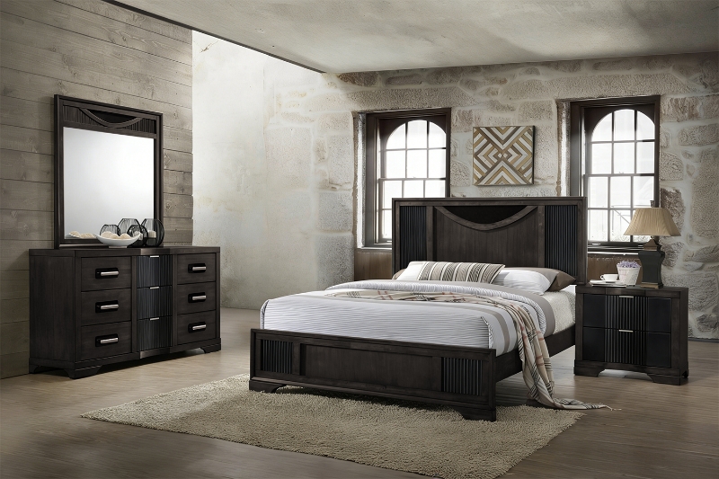 Picture of ORLANDO Bedroom Combo Set in Queen Size - 4PC Combo