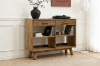 Picture of HOMER 100% Reclaimed Pine Wood 2-Drawer Console with Shelves