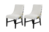 Picture of LANCEY High Back Dining Chair (Beige) - 2 Chairs in 1 Carton
