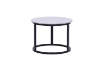 Picture of RADIUS Sintered Stone Table Top Nesting Coffee Table (Grey&Off White)