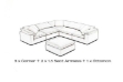 Picture of FEATHERSTONE Feather-Filled Modular Sofa Set  - (3x) Corner + (2x) 1.5 Seat Armless + (1x) Ottoman
