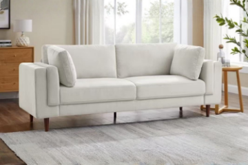 Picture of VALAND Corduroy 3-Seater Sofa (Beige)