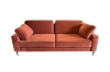 Picture of KASTEN 3 Seater Sofa (Orange)