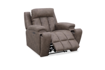 Picture of EVERETT Zero Gravity and Dual Power Reclining Chair with USB / Type-C Charging & Cup Holders