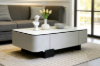 Picture of ARIANNA 51" Engineered Stone Top Coffee Table with 2-Drawer