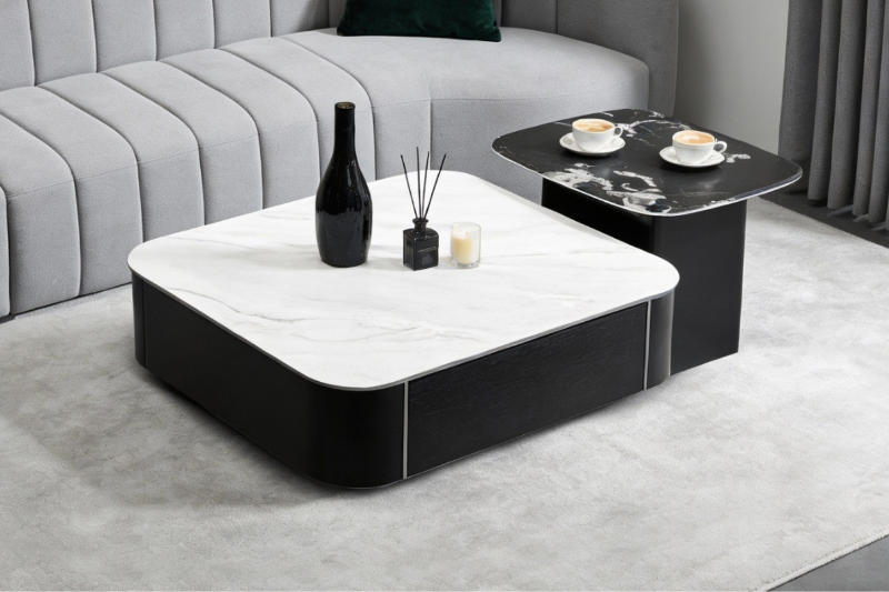 Picture of AURELIO Engineered Stone Top Coffee Table Set